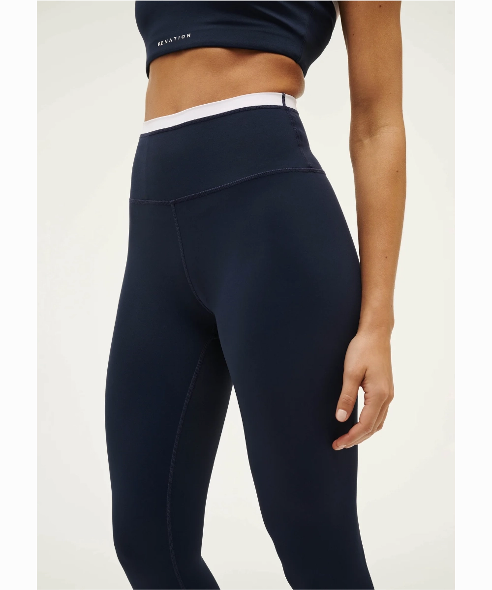 P.E Nation Vita F/Leggings (Dark Navy/Optic White) Hero Tale