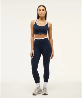Road Look Stretch Fit P.E Nation Vita F/Leggings (Dark Navy/Optic White)