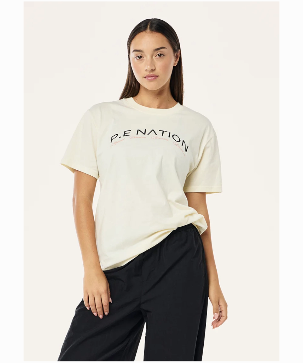 Polish Core P.E Nation Volume Tee (Whisper White)