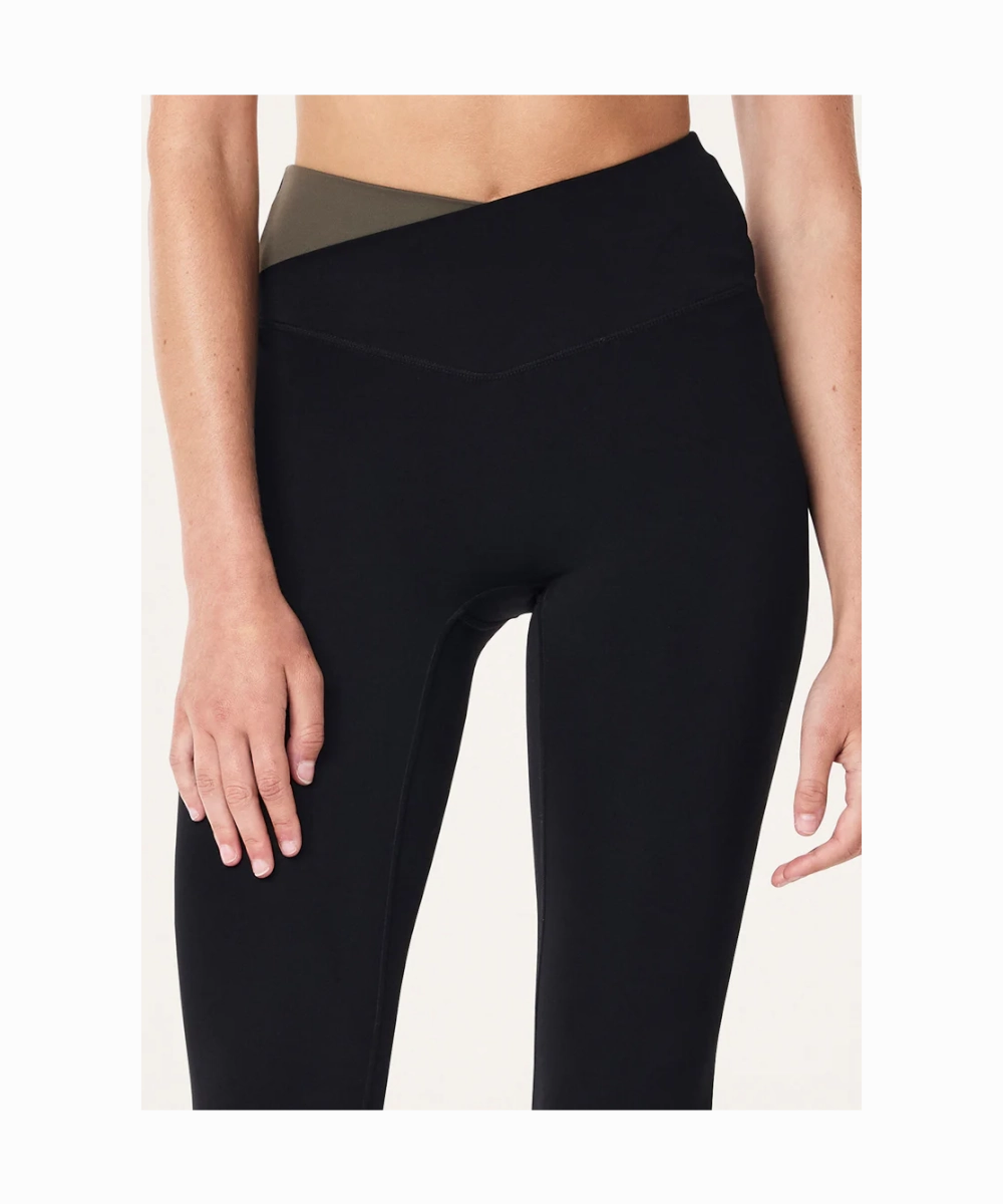 AntiStaticMaterial AntiStatic Treatment P.E Nation Wander F/L Legging (Black/Tarmac)