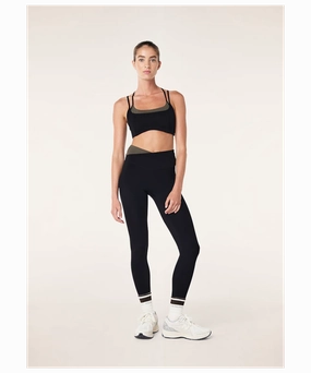 Adjustable Fit AntiSnag Threading P.E Nation Wander F/L Legging (Black/Tarmac)