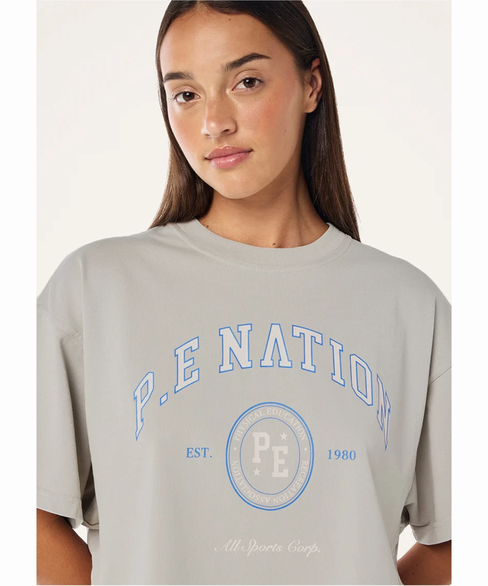 Star Light P.E Nation Way Back Tee (Washed Moonstruck)