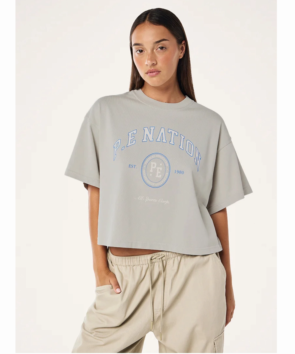 P.E Nation Way Back Tee (Washed Moonstruck) Spanish Glow Mind Ease