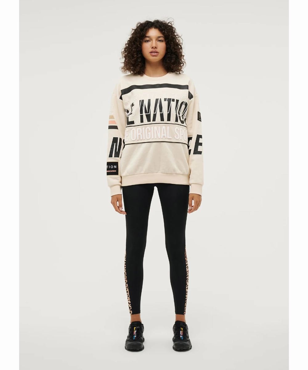 Stretch Ease Trend Base P.E Nation Westbrook Sweat (Pearled Ivory)