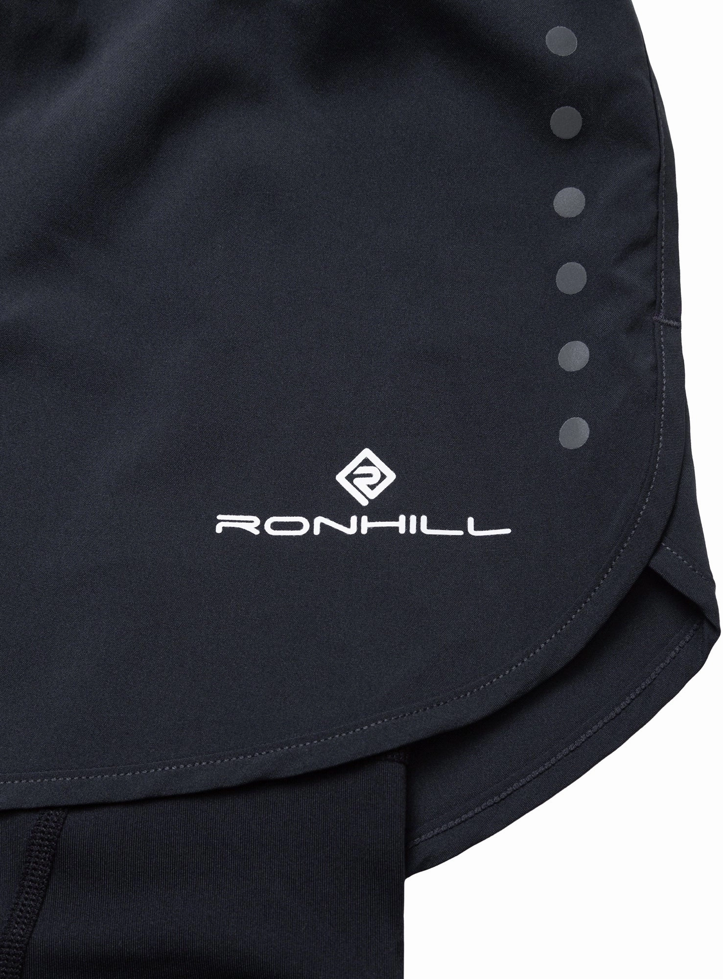 Ronhill Core Twin 2 In 1 Womens Running Shorts - Black present for her