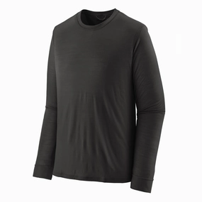 Zoom Proper Wonder Core Patagonia Men's Long-Sleeved Capilene Cool Merino Top Black