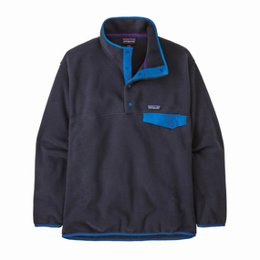 HygroscopicFiber Patagonia Men's Synchilla Snap-T Fleece Pullover Pitch Blue
