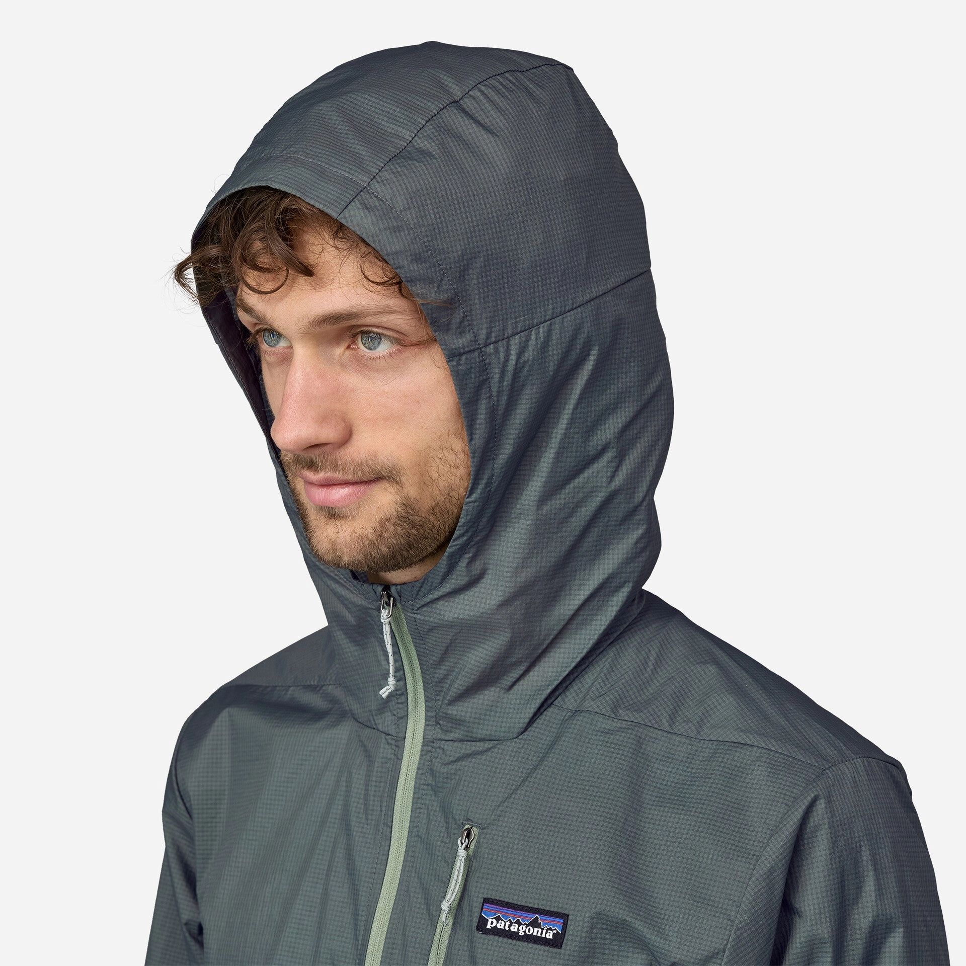 Patagonia Women's Houdini Jacket Nouveau Green Joy Mood