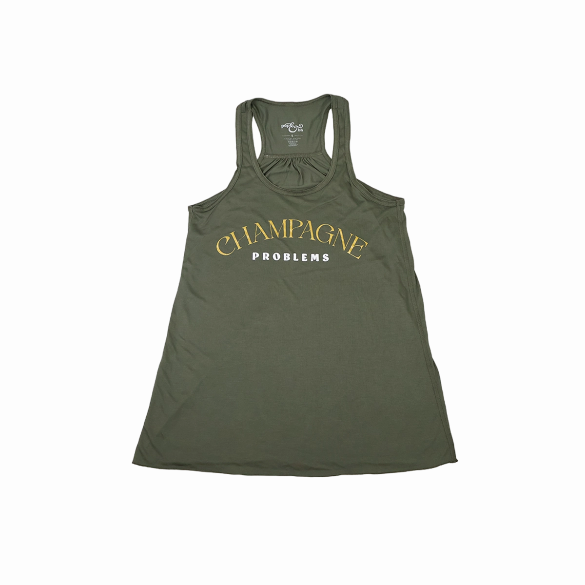 Eco Friendly Fabric Pep & BB Champagne Tank