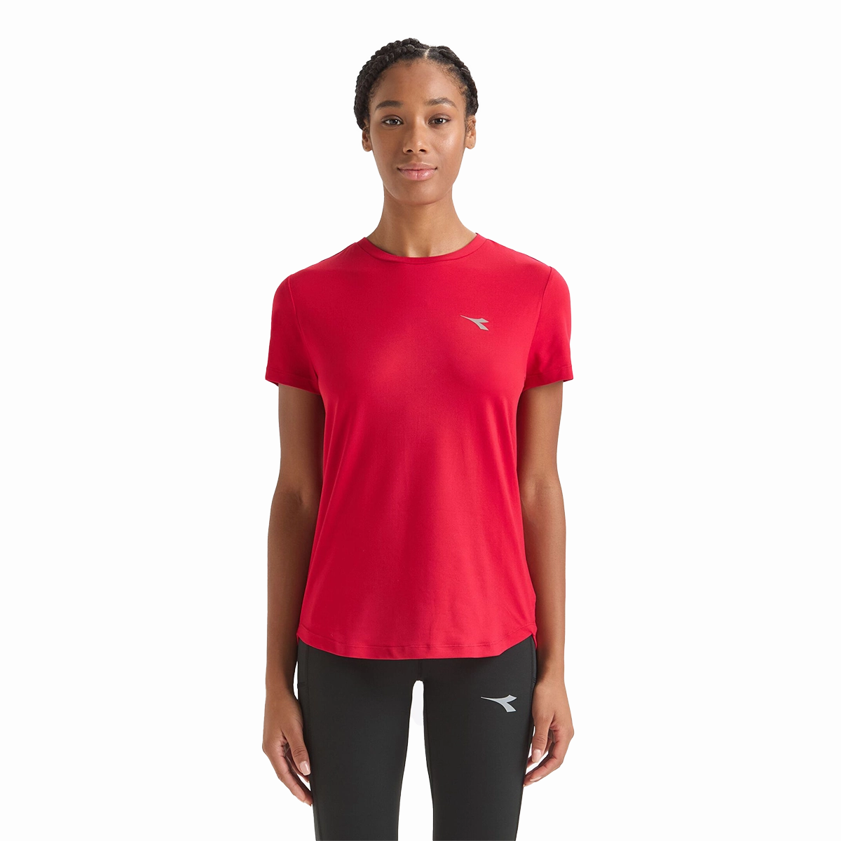 Diadora L. SS T-Shirt Tech Run Crew AdjustableCuffs