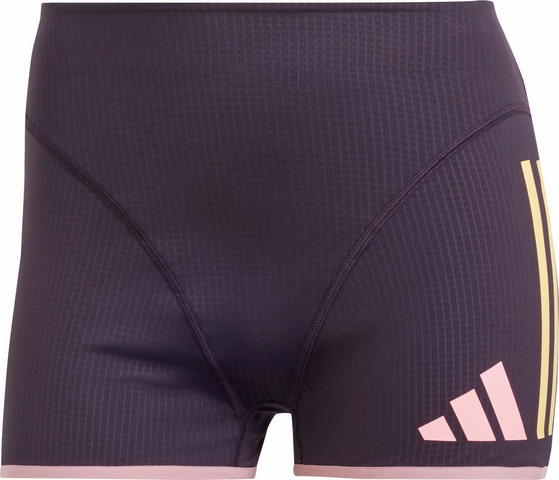 adidas Adizero Promo Womens Short Running Tights - Purple Versatile Style Trendy Comfort