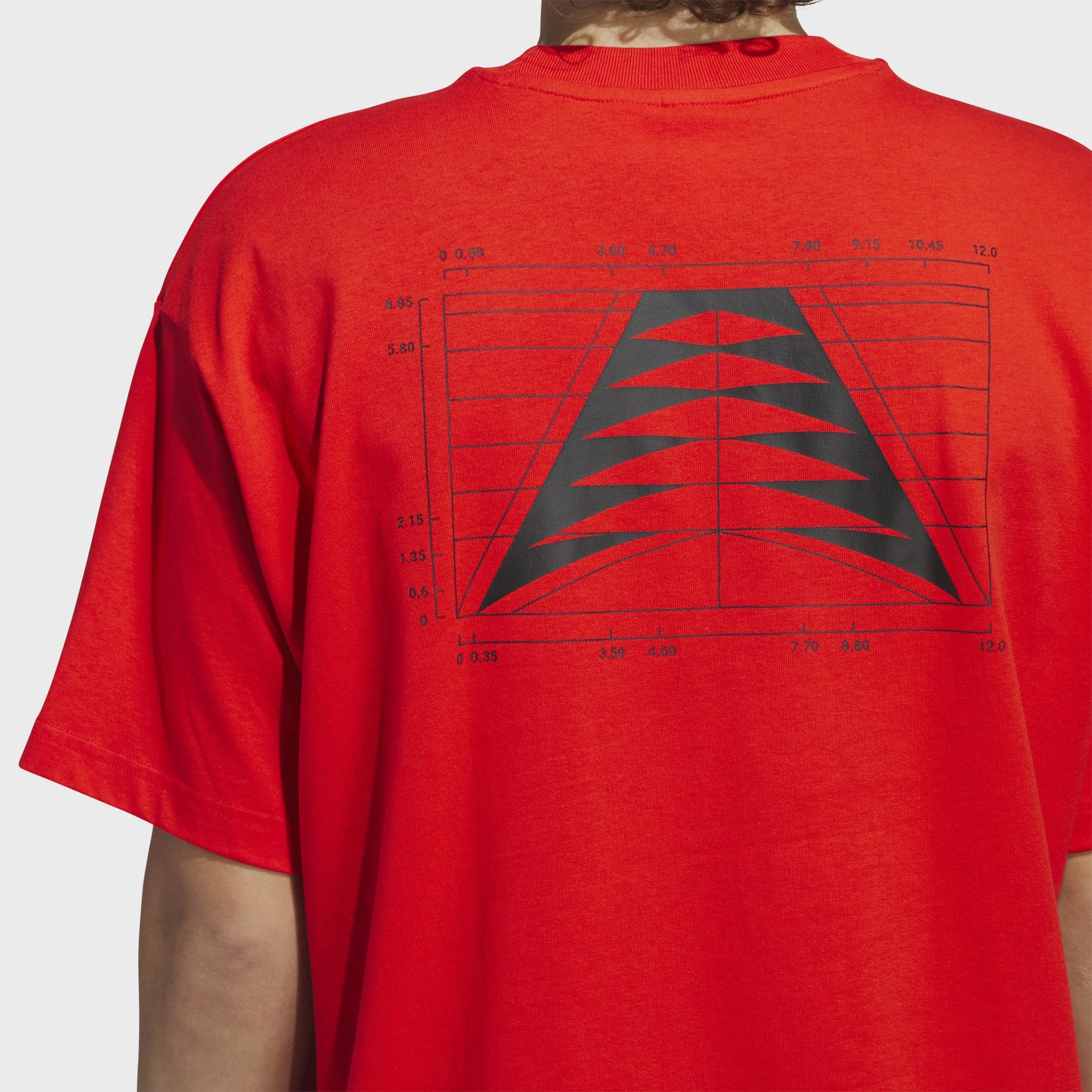 beginners adidas Anthony Edwards Takeover GFX T-shirt / Active Red