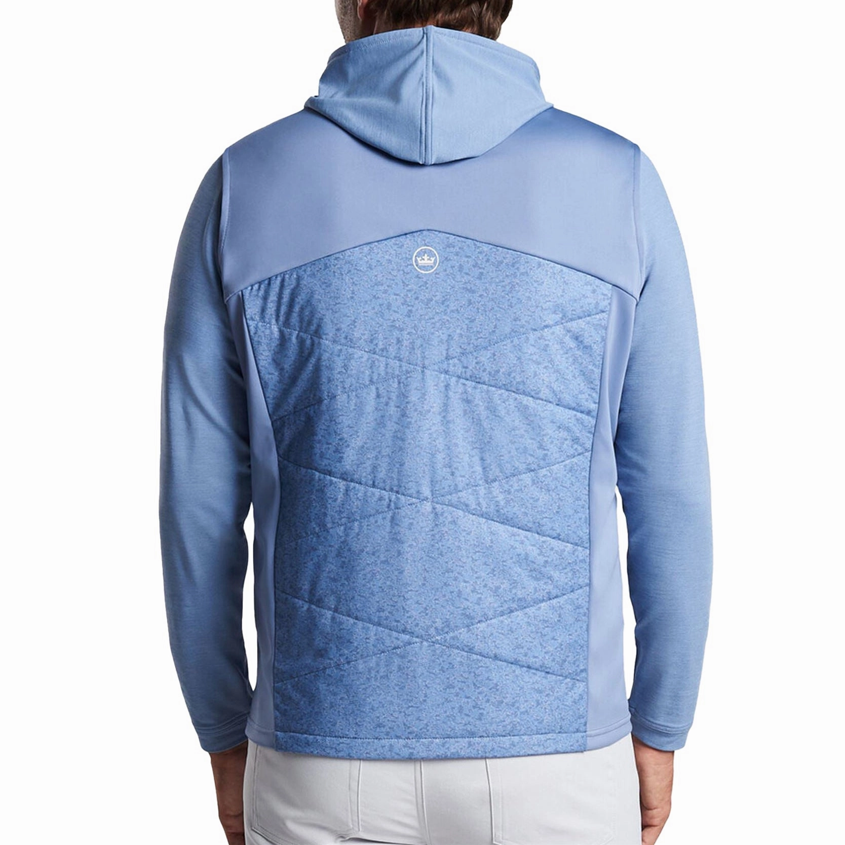 Heavy Peter Millar Venture Classic Hybrid Full-Zip Golf Vest  - Infinity