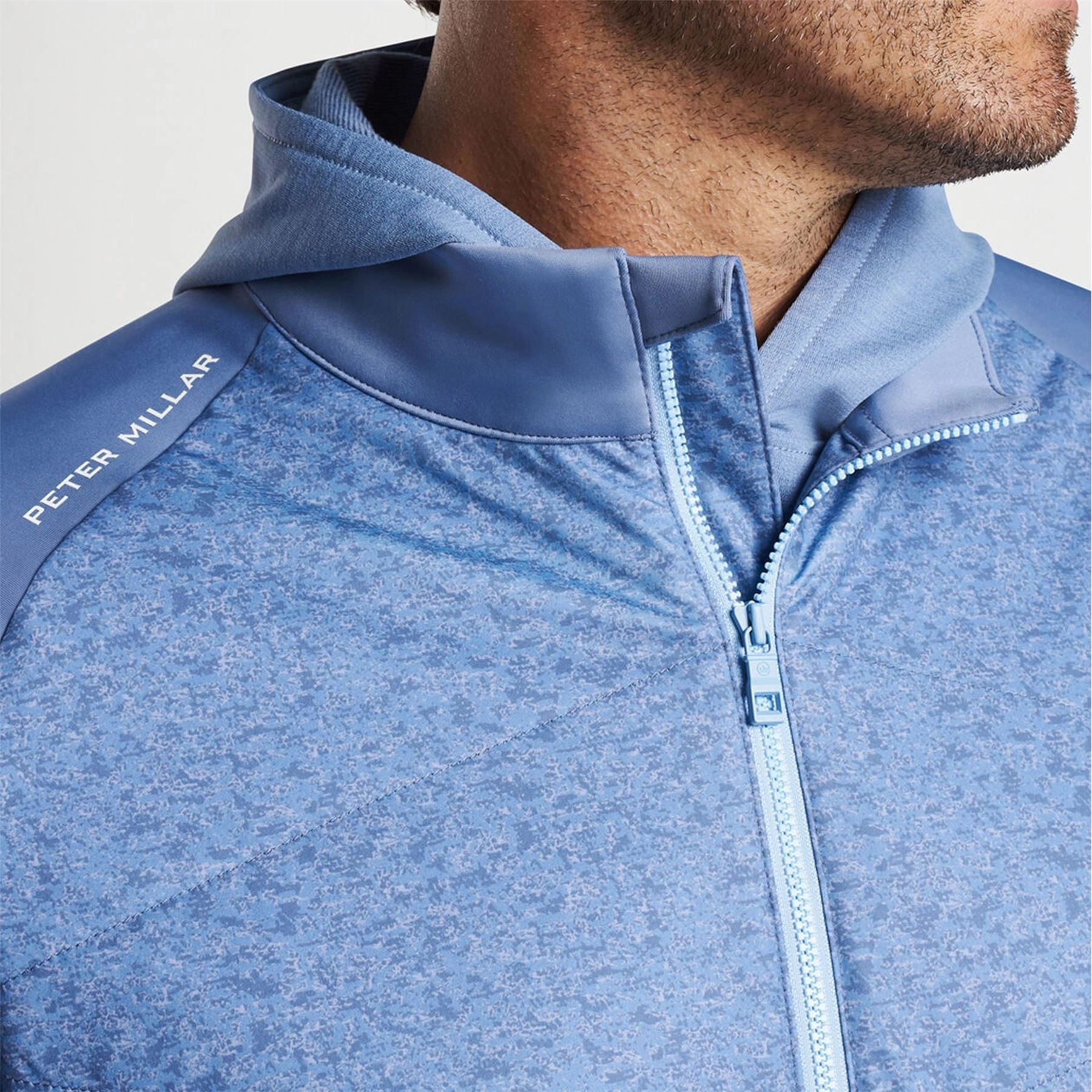 design concept Peter Millar Venture Classic Hybrid Full-Zip Golf Vest  - Infinity