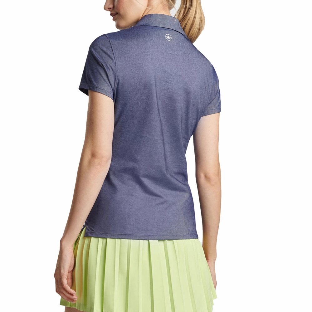 Multipanel Construction Peter Millar Women's Albatross Golf Polo Shirt - Navy