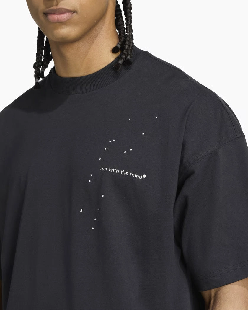 Unisex Adi365 H.Koumori Running Tee Black Data Mode