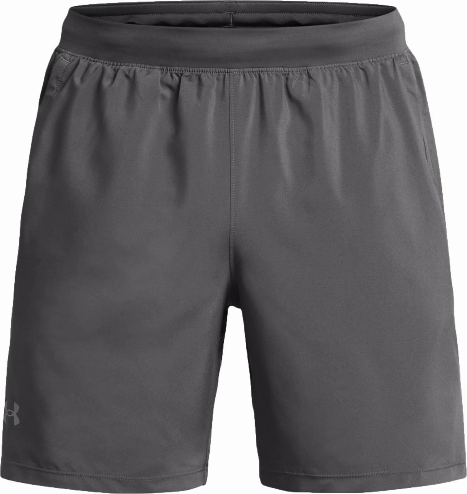 Under Armour Launch 7 Inch Mens Running Shorts - Grey Home Style athletic clothing