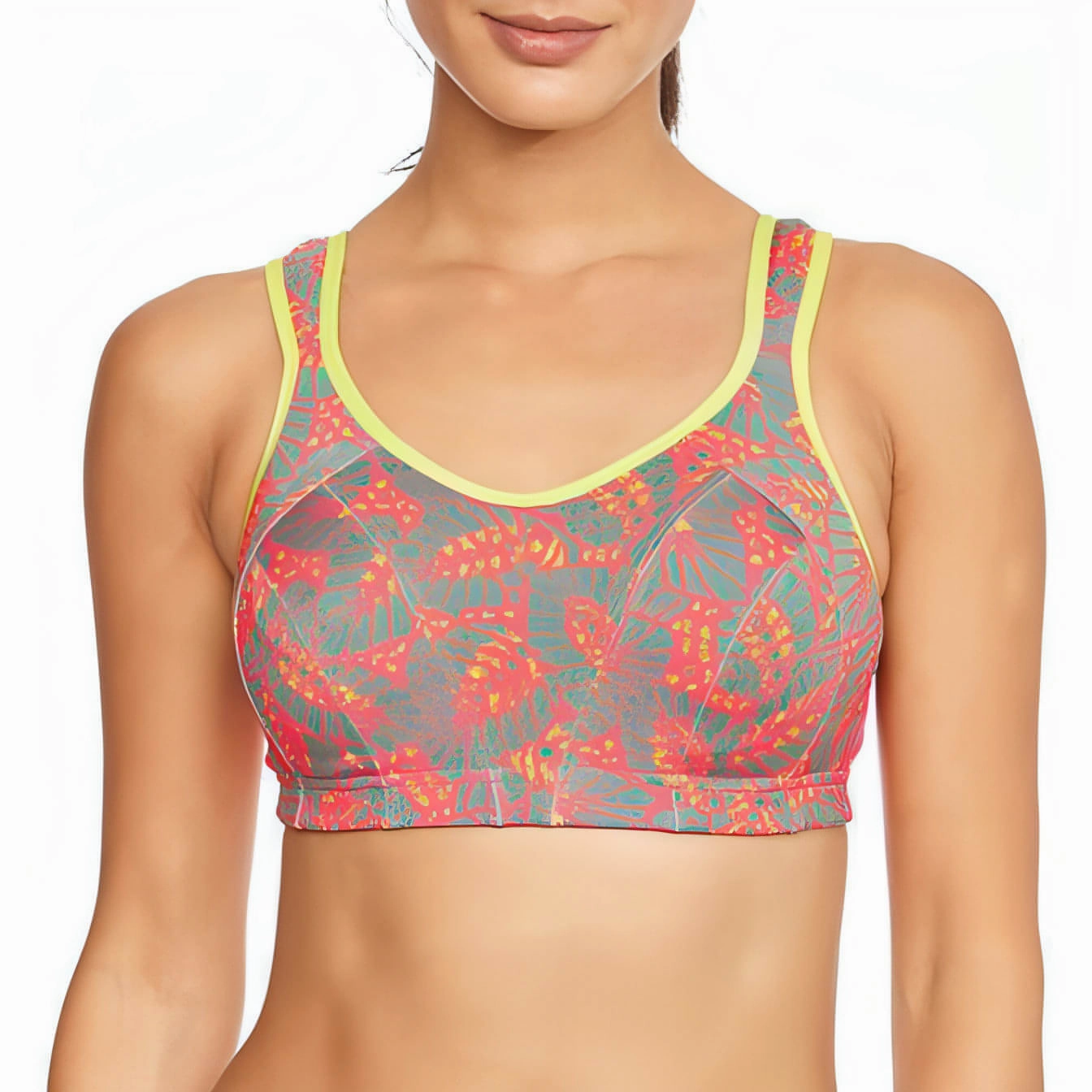 vintage store bracelet venue Shock Absorber Active Multi Womens Sports Bra - Multi