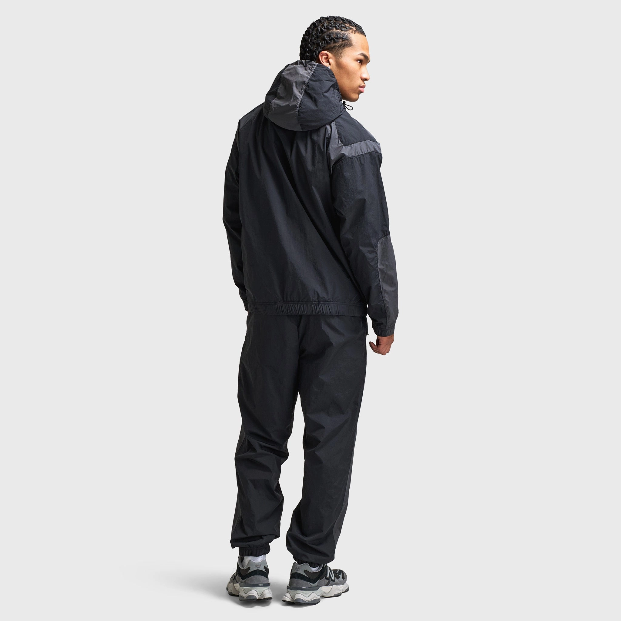 Hoodrich Galaxy Woven Jacket Black / Asphalt - White OdorResistant Finish