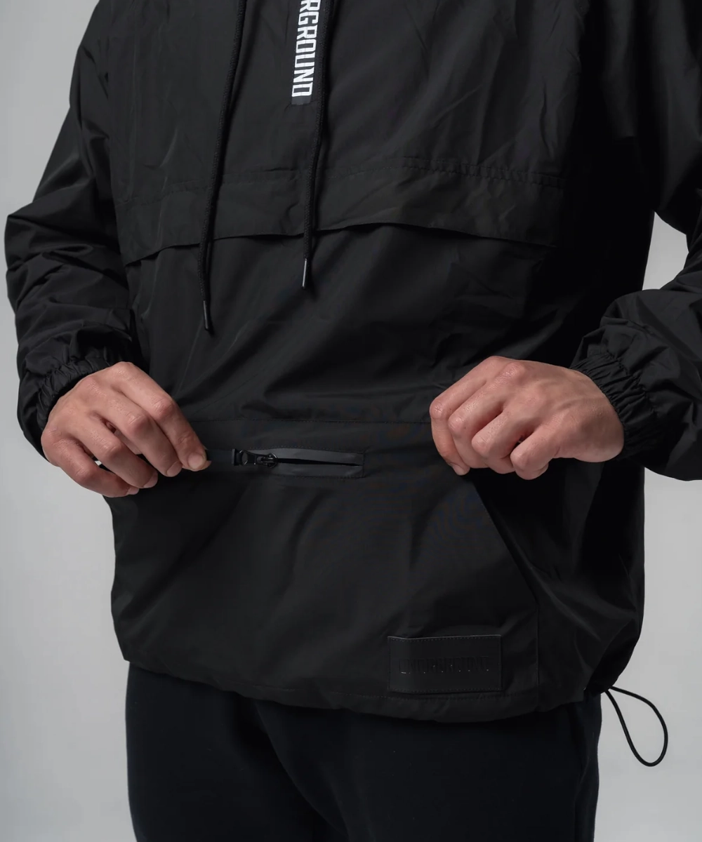 Game Core UNDRGROUND Lightweight Pull Over Half Zip (Black)