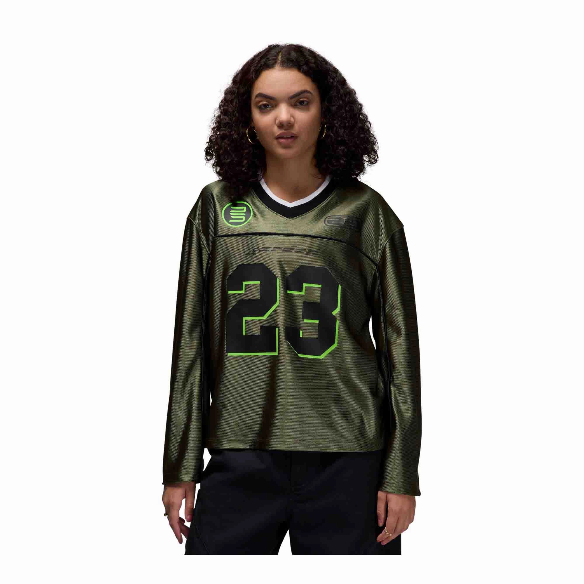 Vision Fit AntimicrobialCoating Jordan Women's Long-Sleeve Jersey Top