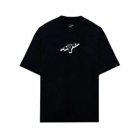 Comfortable Mobility Titan Staples Fist Logo Tee - Black