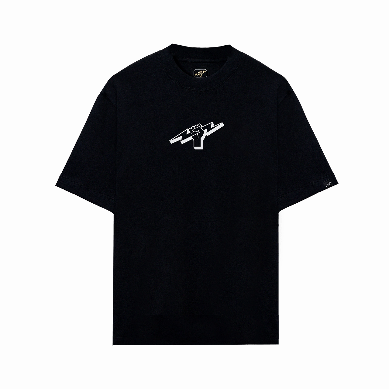 Comfortable Mobility Titan Staples Fist Logo Tee - Black