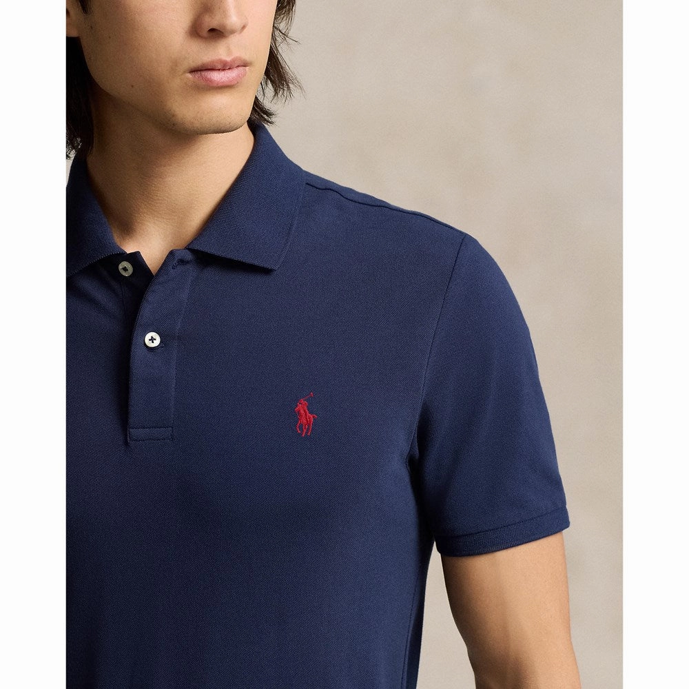 Polo Performance Ralph Lauren Cotton Pique Golf Polo Shirt - Refined Navy Dressy Casual