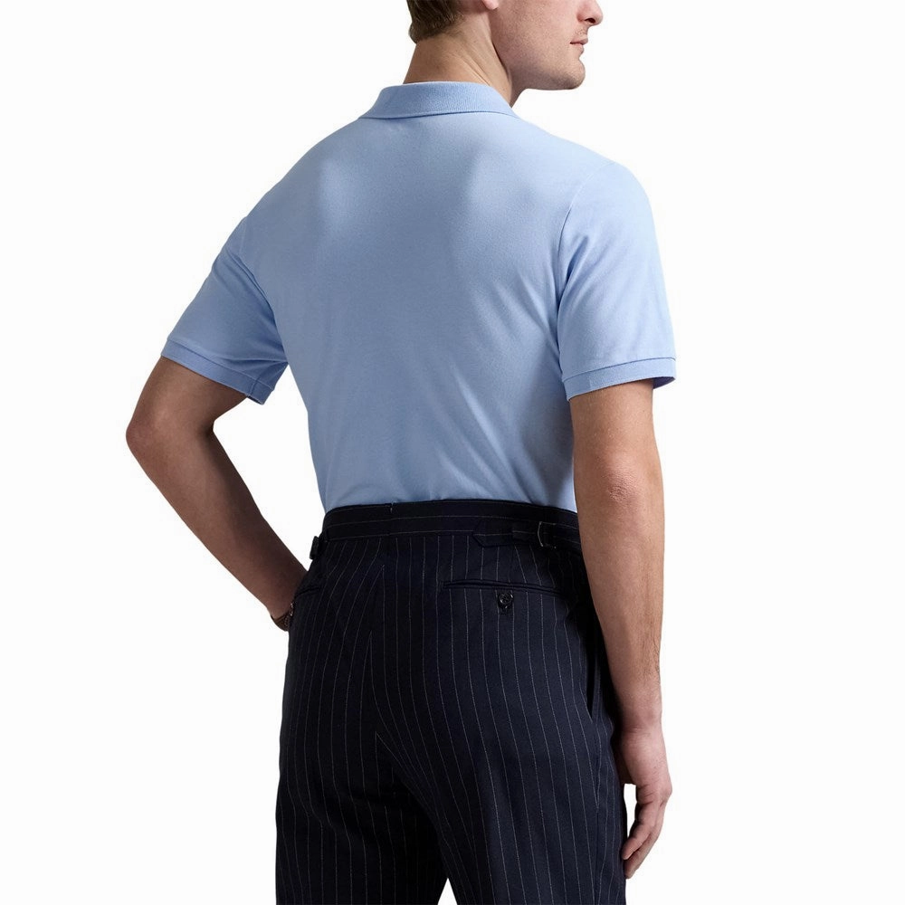 Office To Dinner Polo Performance Ralph Lauren Performance Stretch Mesh Golf Polo Shirt - Office Blue