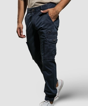 MatteFinishTexture clean look Henleys Eagle Pants (Dark Navy)