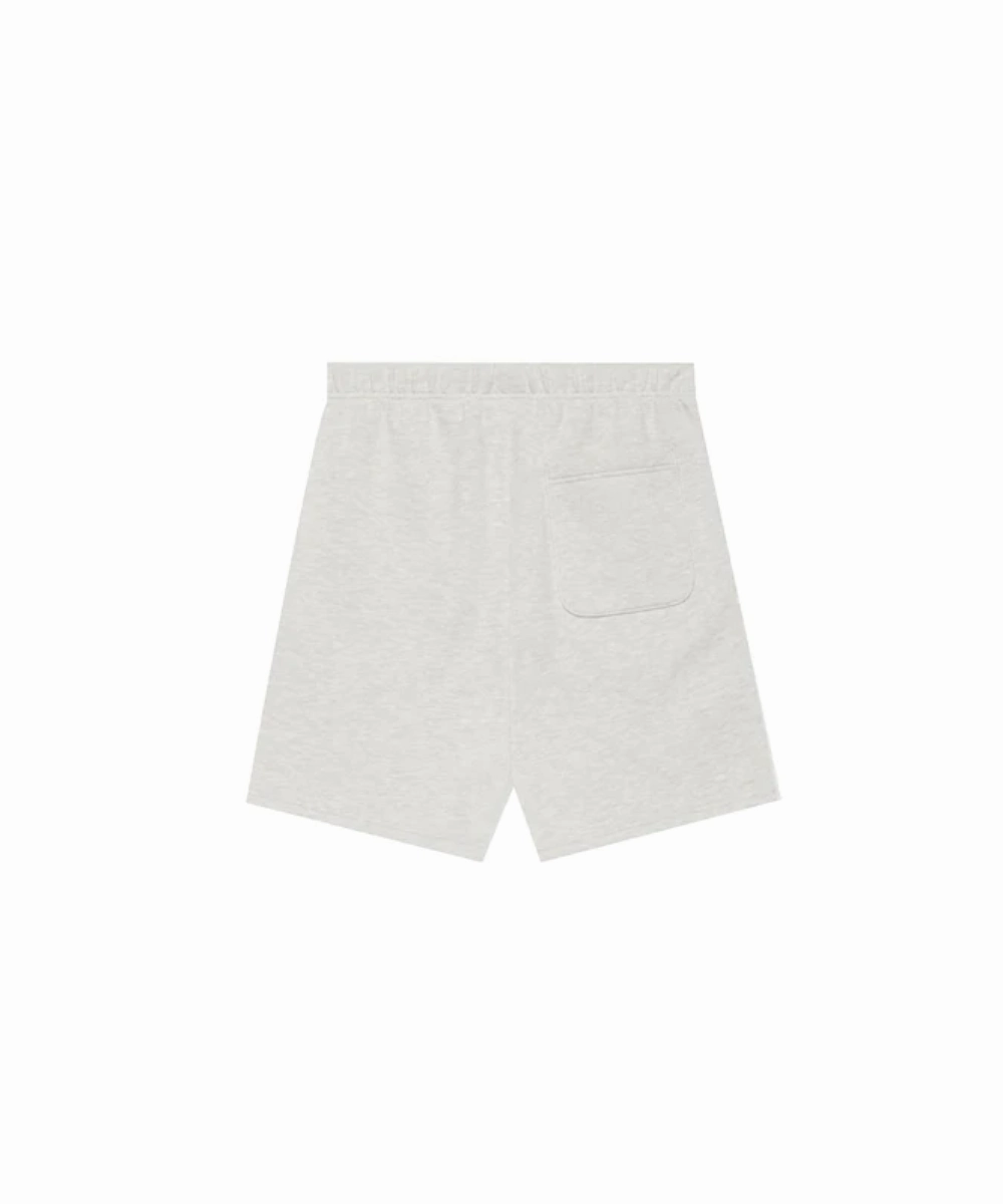 Fear Of God ESSENTIALS Reflective Logo Shorts (Light Oatmeal) Chill Fit