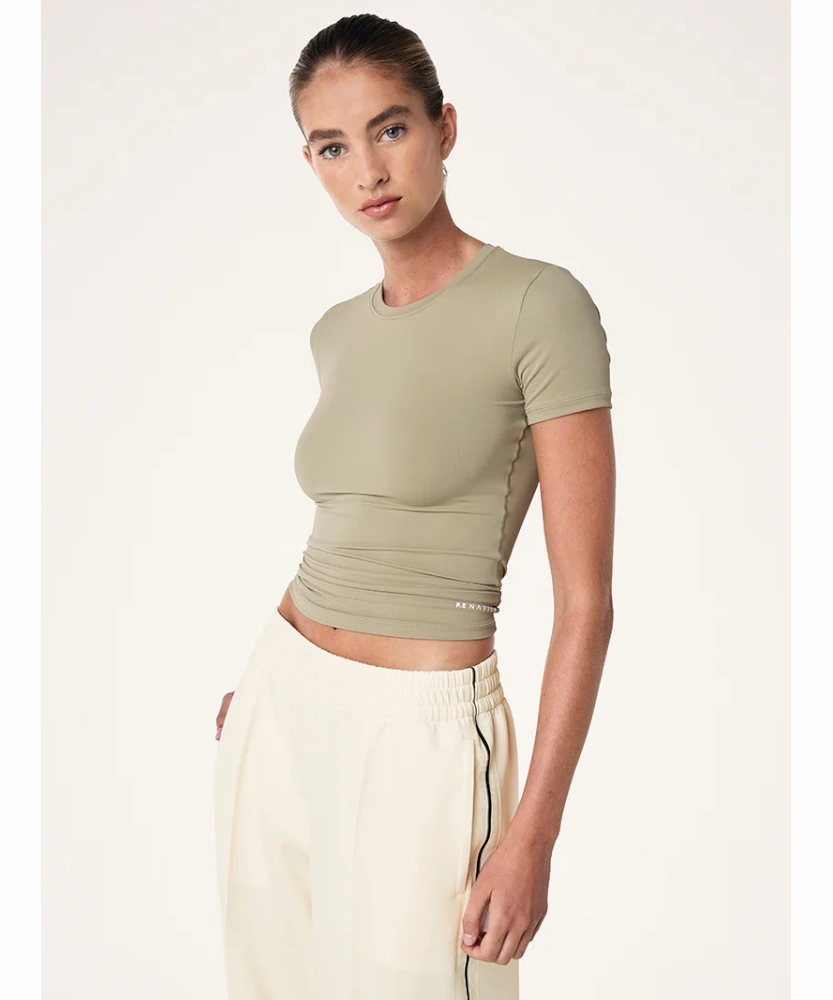 AntiStaticTechnology EcoFriendlyTextiles P.E Nation Foundation SS Tee (Silver Sage)