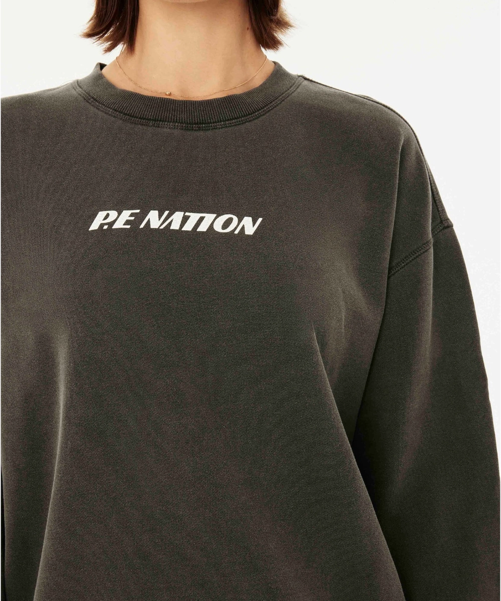 Harbor Style Beach Fit P.E Nation Kick Out Sweat (Dark Shadow)