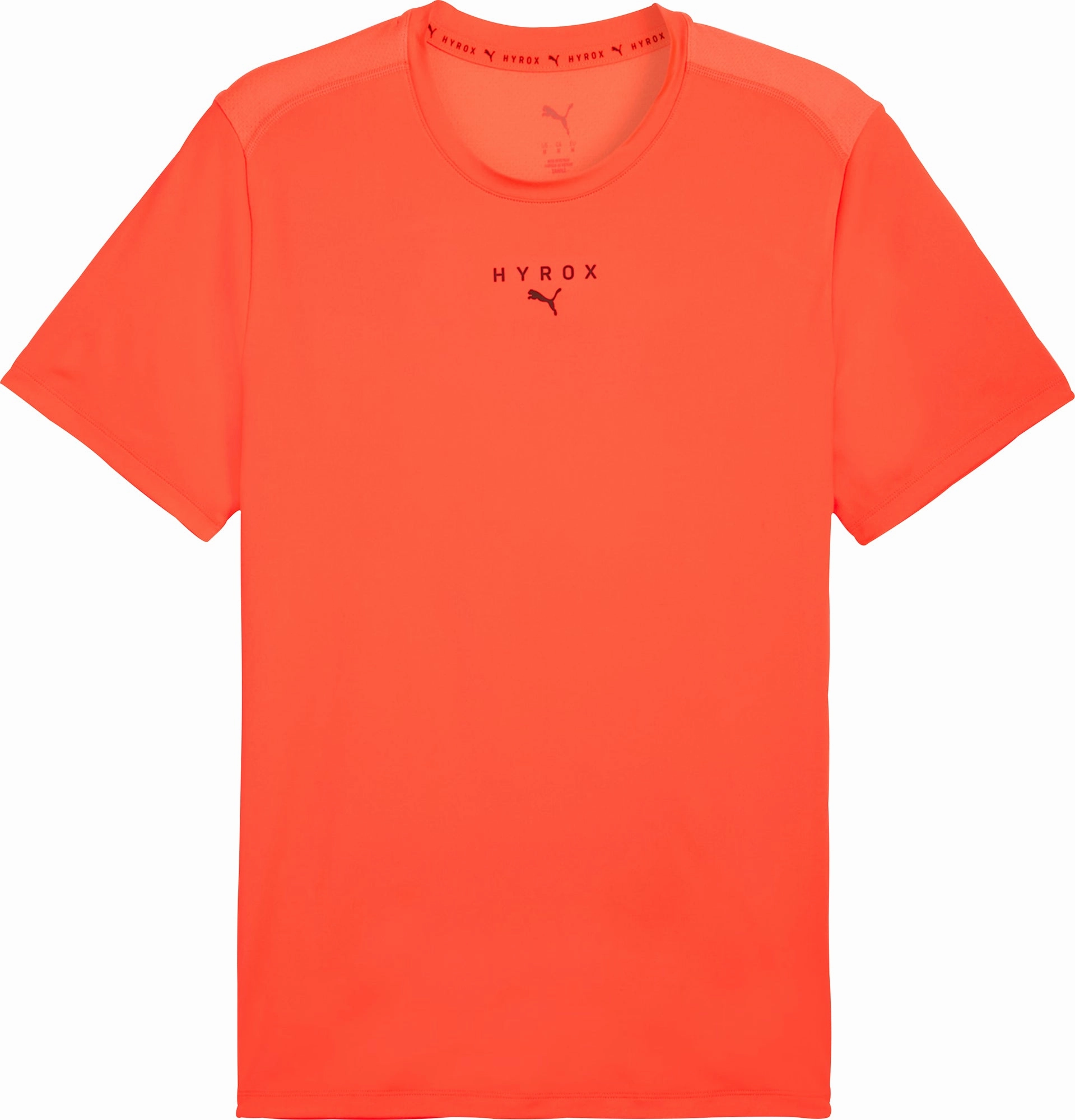 Chic Fashion Puma X HYROX Cloudspun ThermoAdapt Short Sleeve Mens Running Top - Red