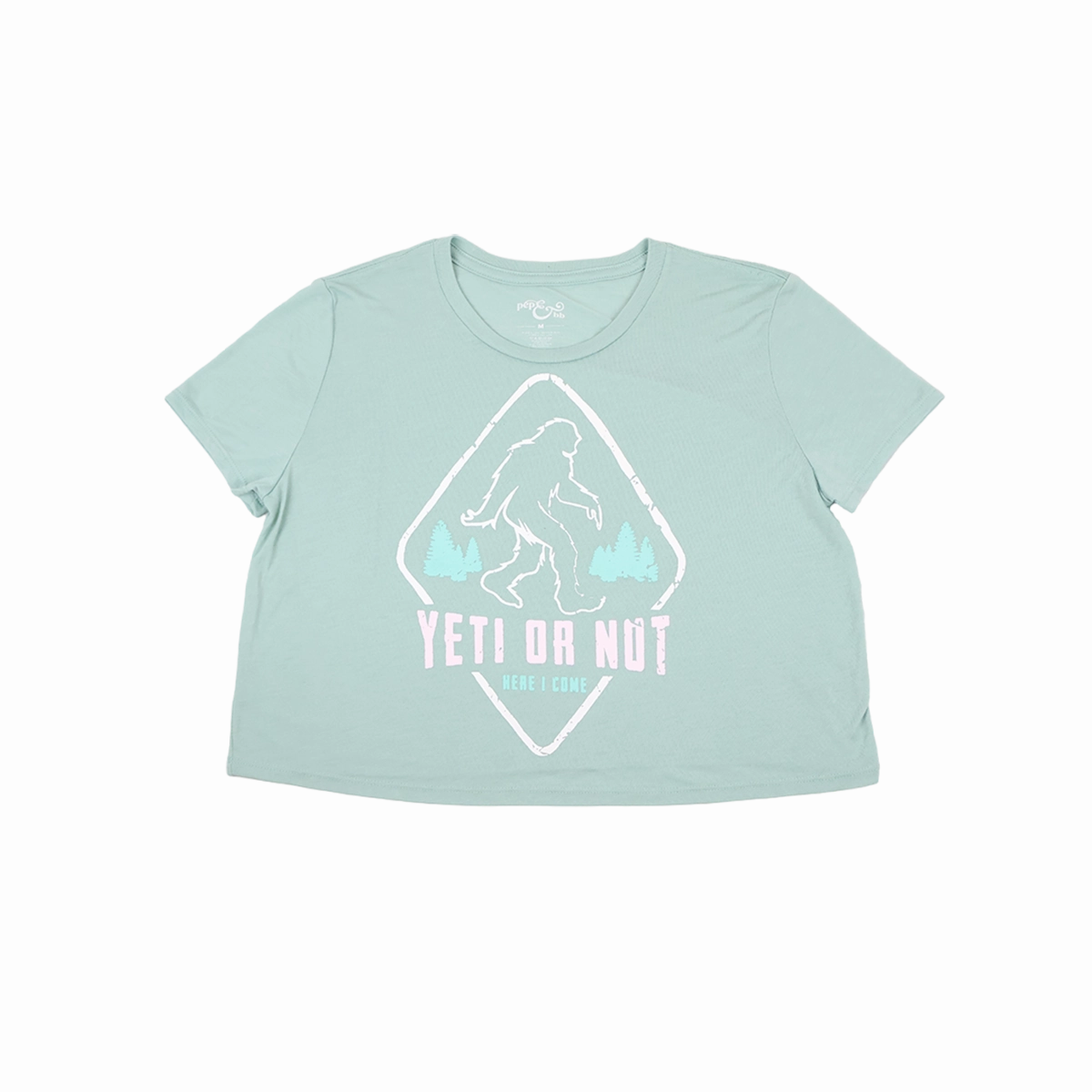 Hidden Storage Pockets Pep & BB Yeti Crop Shortsleeve