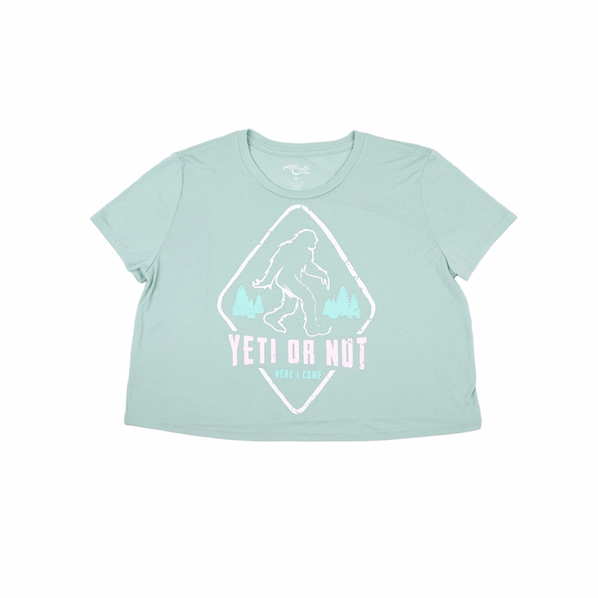 Interlock Stitching Reflective accents Pep & BB Yeti Crop Shortsleeve
