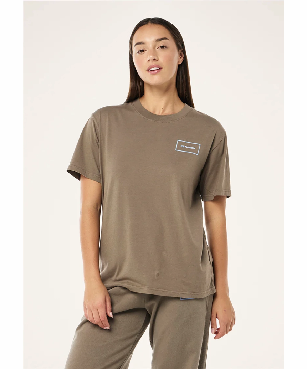 P.E Nation Kite 2 Tee (Fawn) Polish Tone