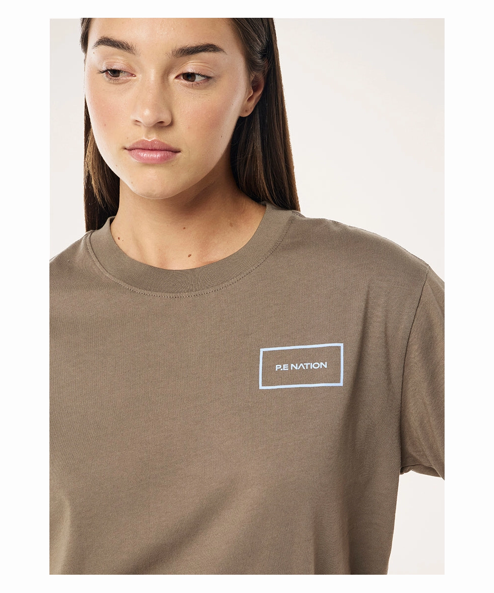 P.E Nation Kite 2 Tee (Fawn) EcoFriendlyTextiles