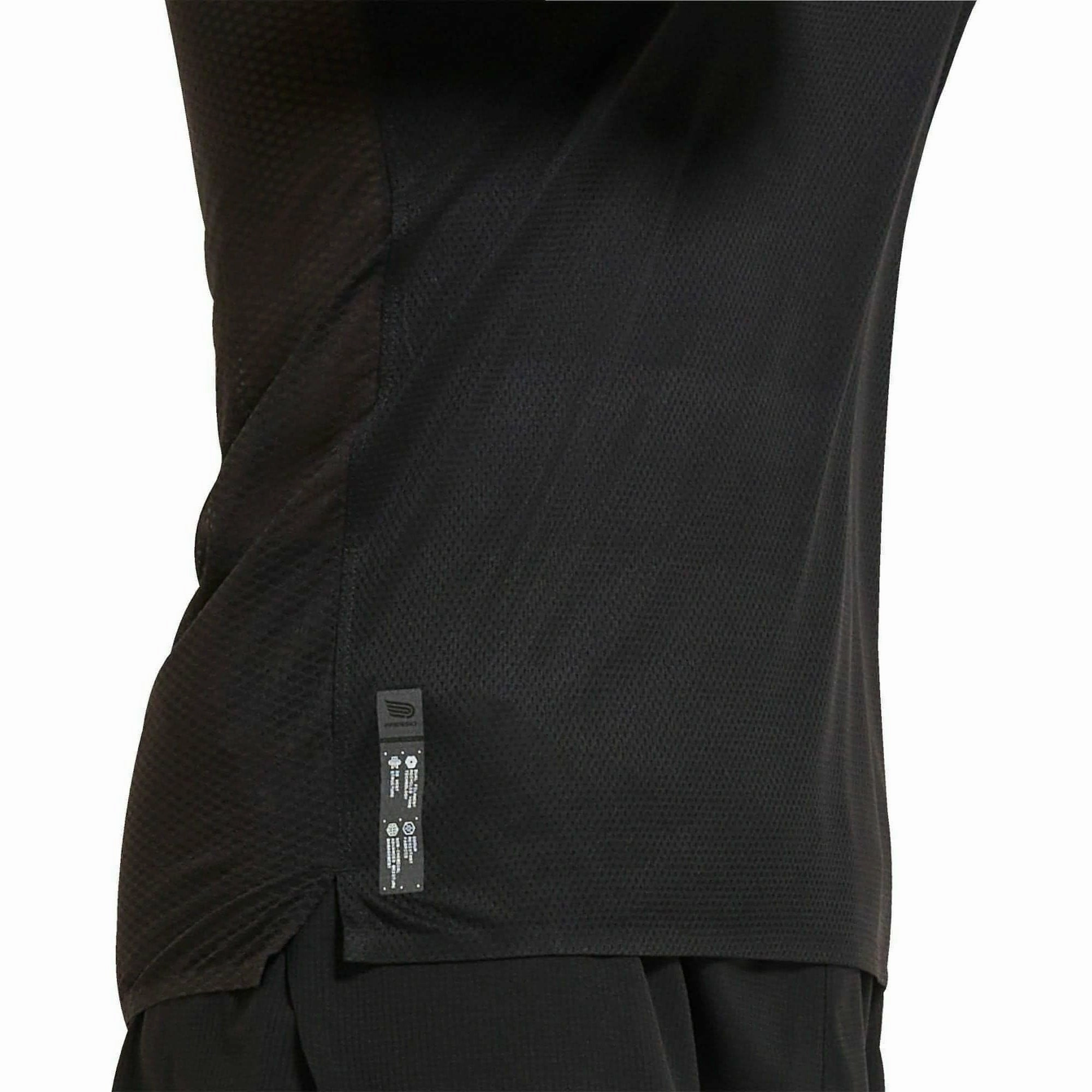 Pressio Arahi Womens Running Vest Tank Top - Black Contoured 3D Weave