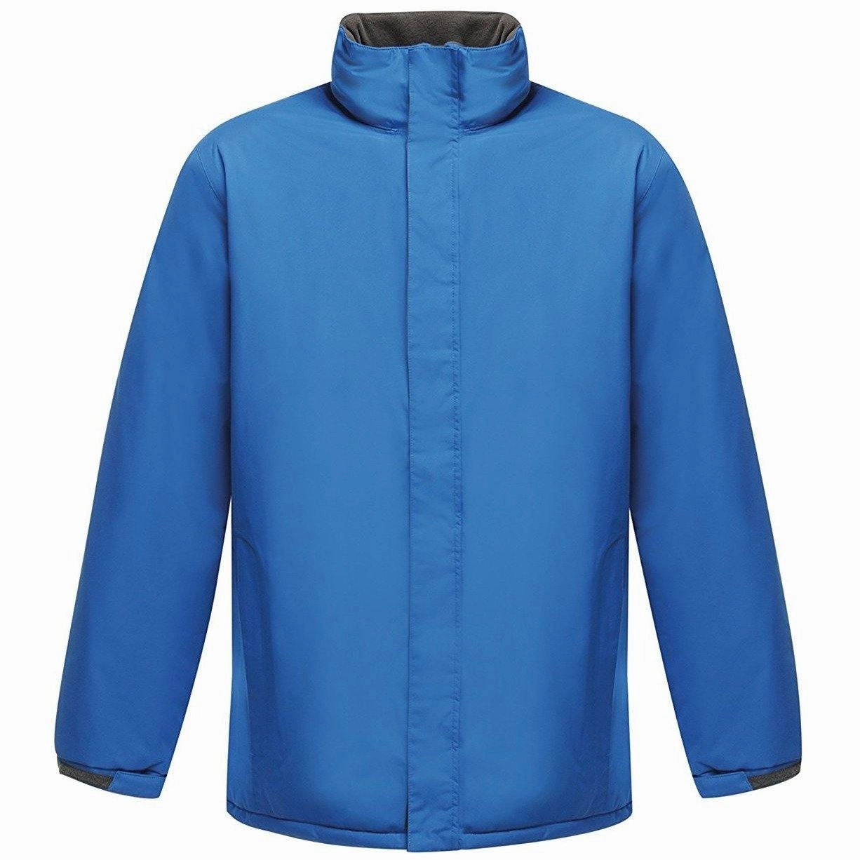 High Collar Structure On The Go Layer Regatta Aledo Mens Waterproof Jacket - Blue