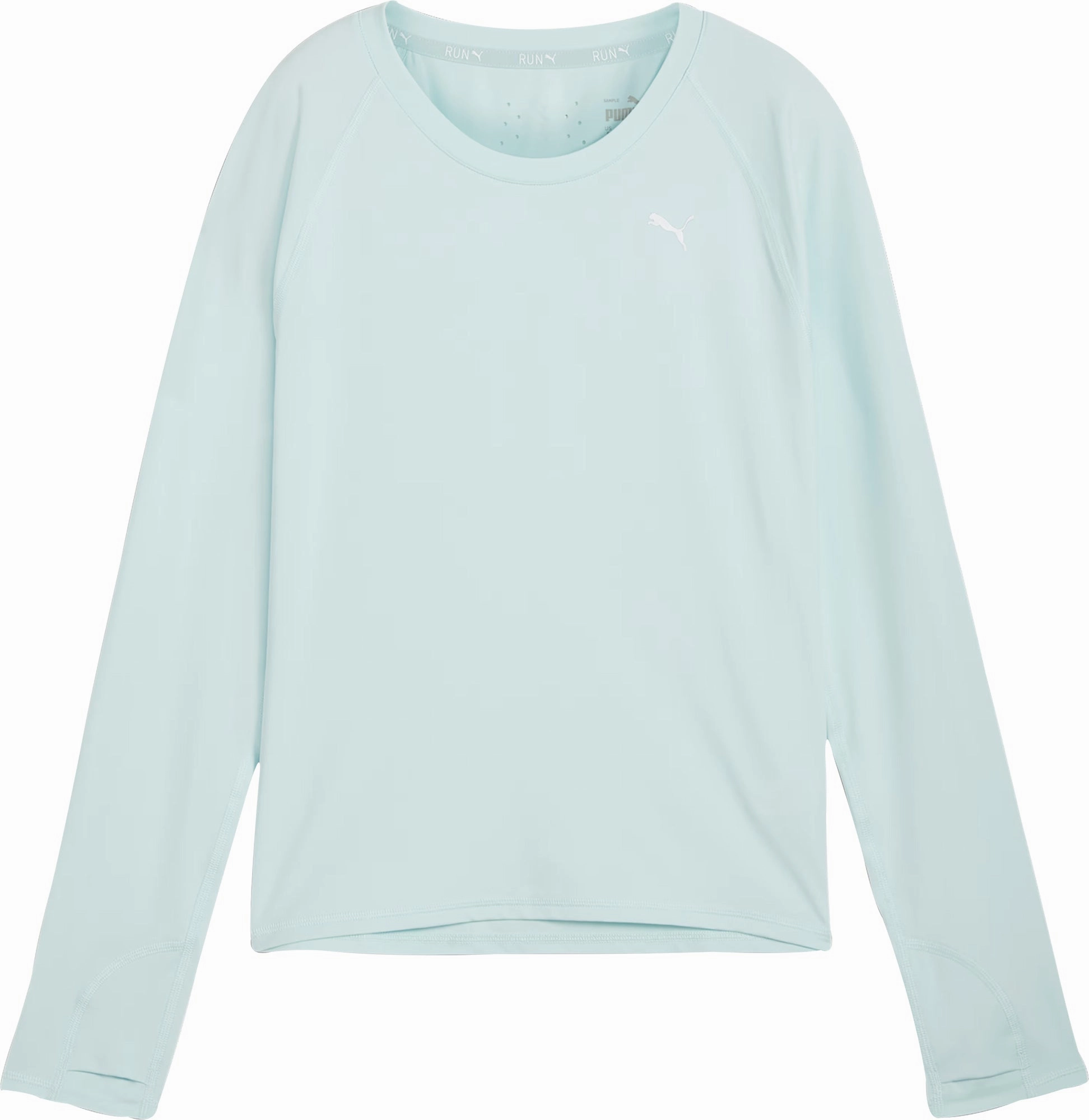 Foil Mild Weather Puma Cloudspun Long Sleeve Womens Running Top - Blue