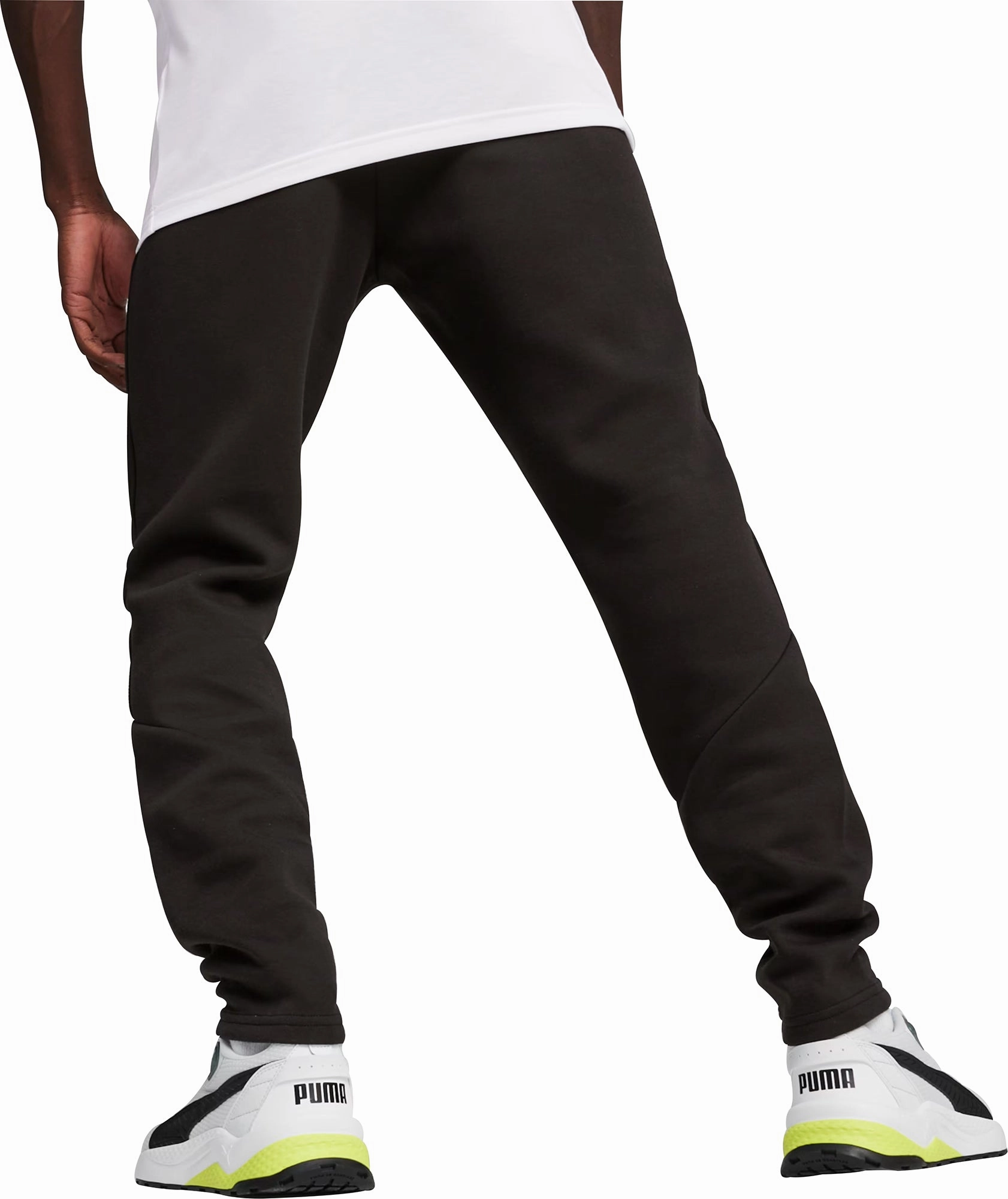 Puma EvoStripe Mens Training Joggers - Black EcoDyeProcess HeatReflective Lining