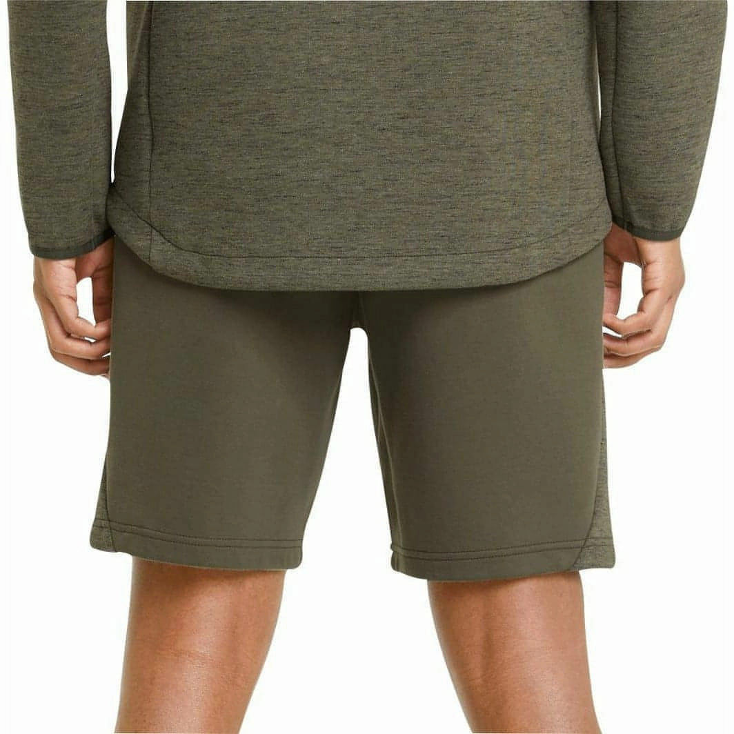 Puma EvoStripe Mens Training Shorts - Green StretchFree Machine Fit