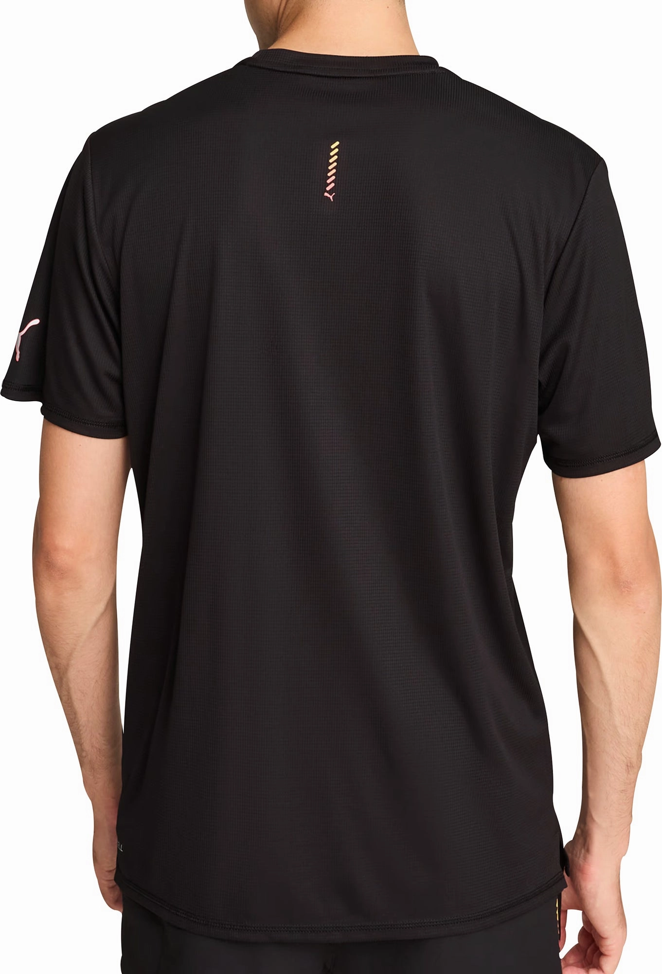 Puma Favourite Forever Faster Short Sleeve Mens Running Top - Black kids'
