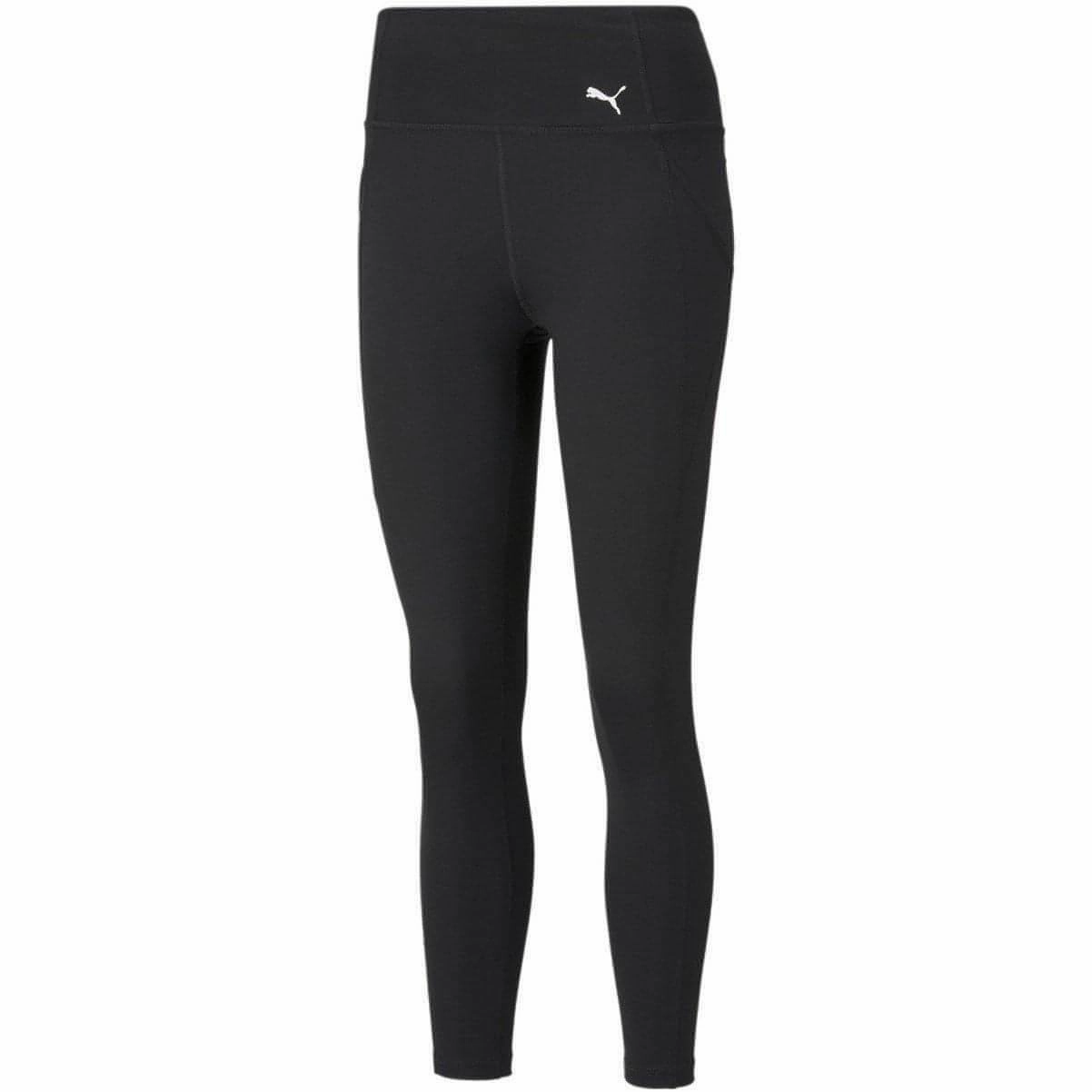 Light Wool Puma Favourite Forever High Waist Womens 7/8 Training Tights - Black