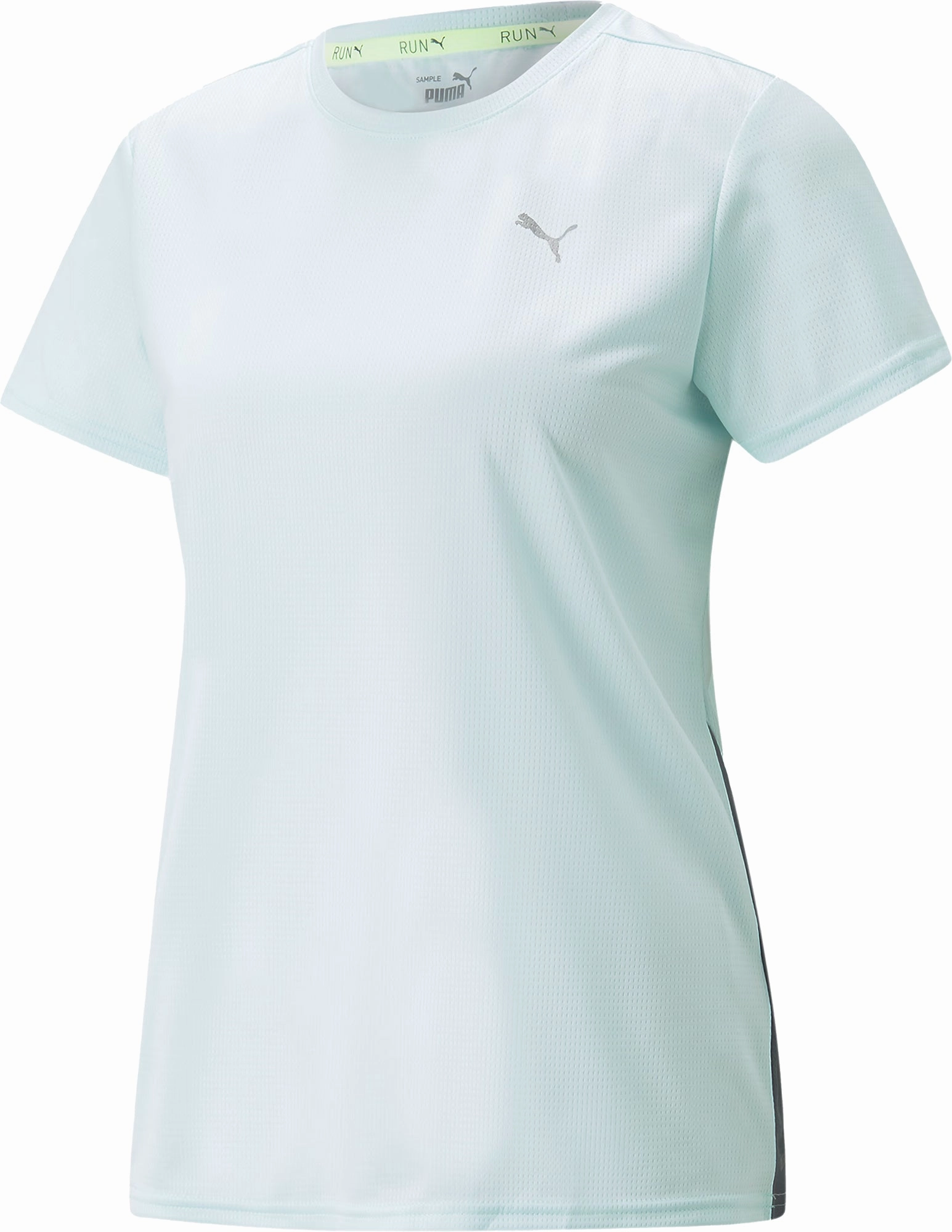 Puma Favourite Short Sleeve Womens Running Top - Blue All Season Wear Good stretch
