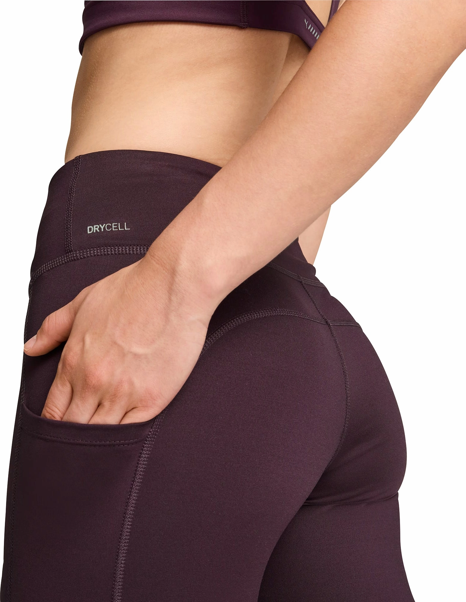 Bound Matching Set Puma Favourites Velocity Womens Long Running Tights - Purple