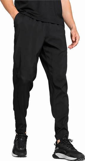 Puma Fit Woven Tapered Mens Training Pants - Black QuickDryingTech