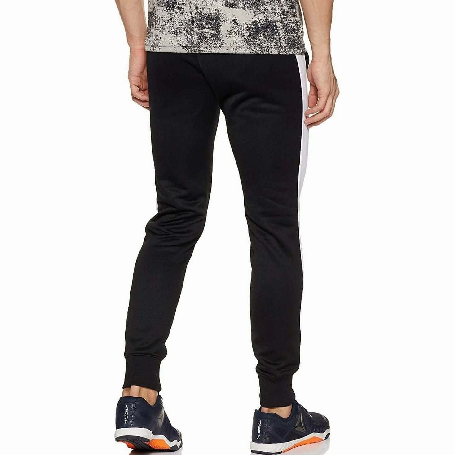 DurableCoverstitch Puma Iconic T7 Knitted Mens Track Pants - Black
