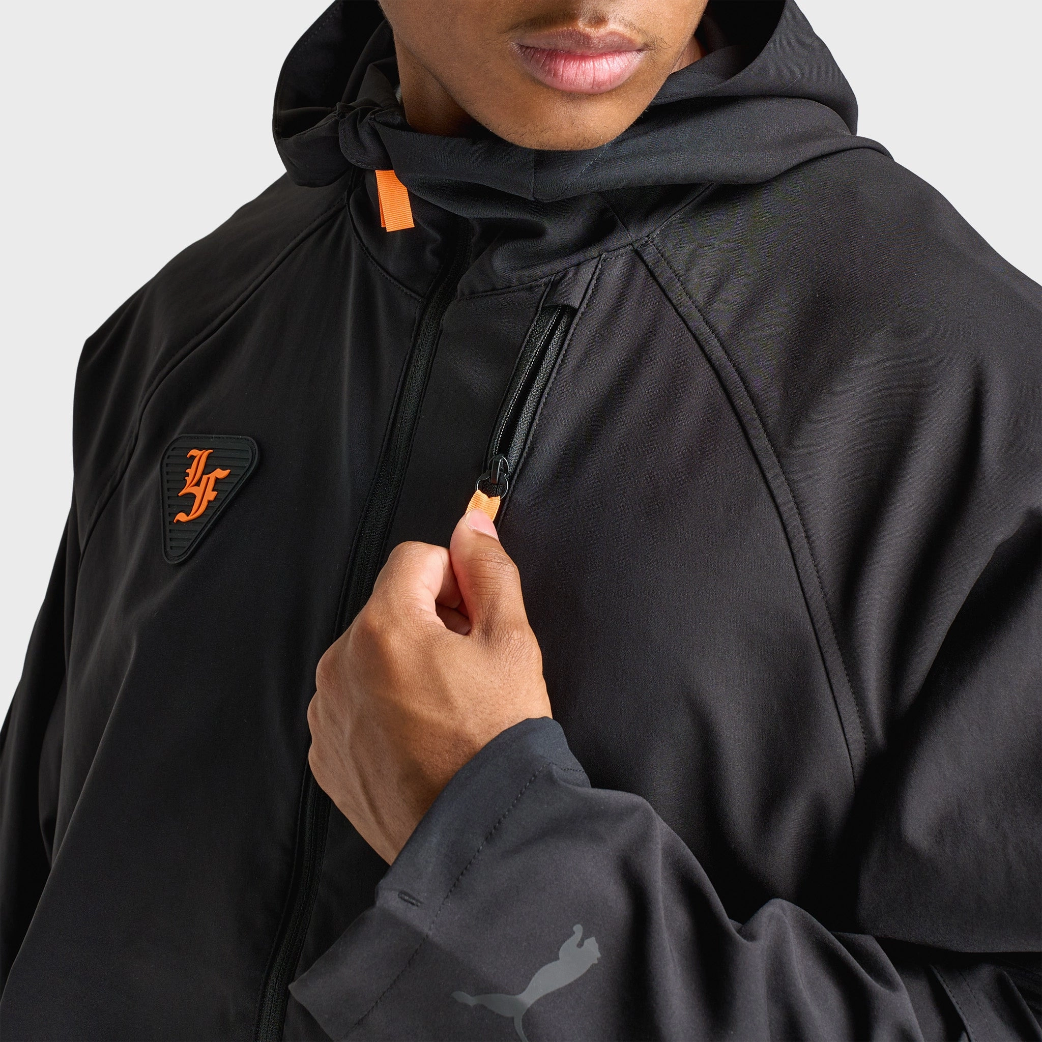 PUMA LaFrance HEEM Era Jacket / PUMA Black Relaxed Comfort Heat Reflective Tech